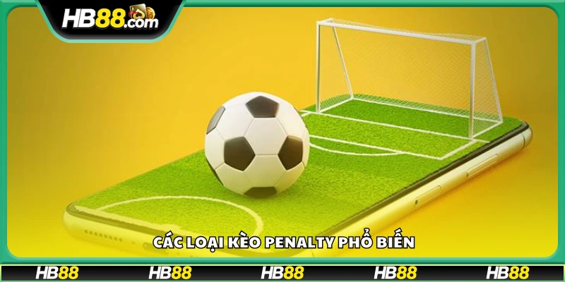 Những kiểu cược penalty thường gặp tại nhà cái