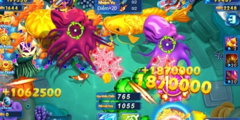 Các trò chơi bắn cá thịnh hành hiện nay